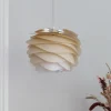 UMAGE Carmina Mini hængelampe, creme/hvidt kabel