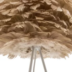 UMAGE Eos medium gulvlampe, tre ben, lysebrun