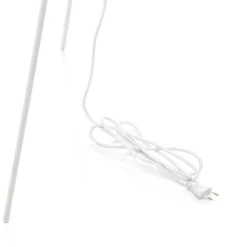 UMAGE Eos medium gulvlampe, tre ben, lysebrun