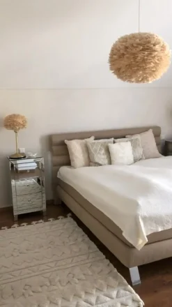 UMAGE Eos mini bordlampe brun/messing