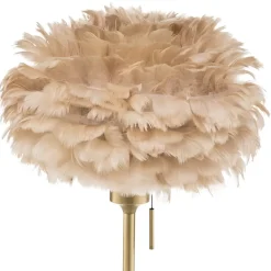 UMAGE Eos mini bordlampe brun/messing