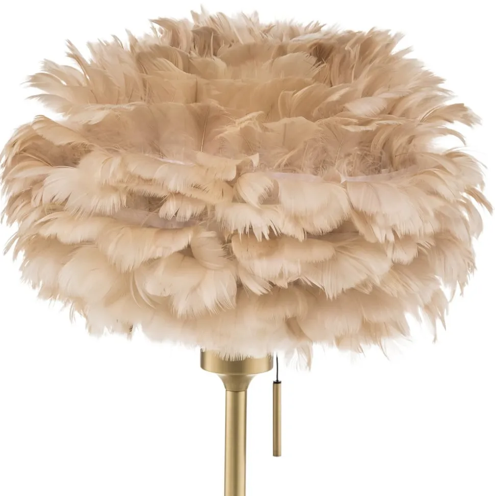 UMAGE Eos mini bordlampe brun/messing