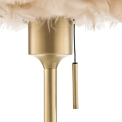 UMAGE Eos mini bordlampe brun/messing