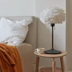 UMAGE Eos mini bordlampe, hvid/sort