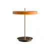 UMAGE LED-bordlampe Asteria Table, USB, orange/messing