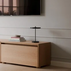 UMAGE LED-bordlampe Asteria Table, USB, sort/sort