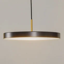 UMAGE LED-hængelampe Asteria Medium antracit/messing Ø 43 cm