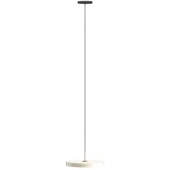 UMAGE LED-hængelampe Asteria Medium perlemor/messing Ø 43 cm