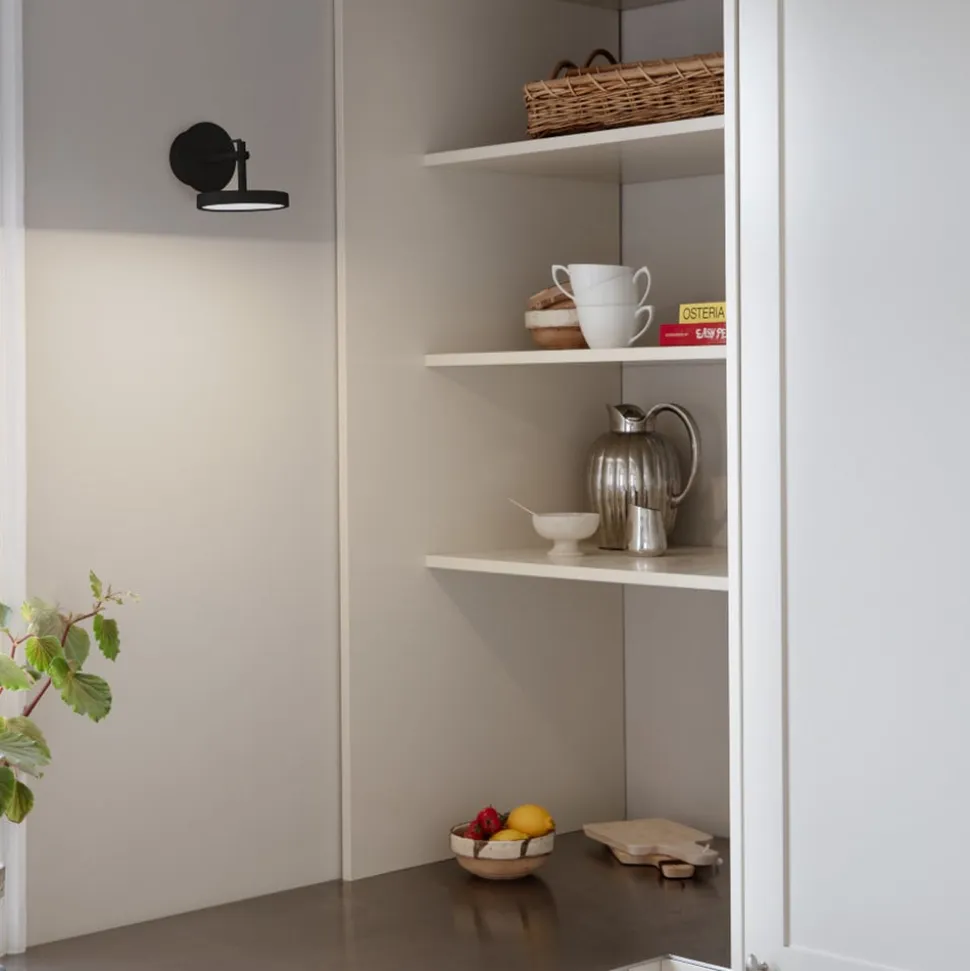 UMAGE LED-spotlight Asteria Spot, Ø 12 cm, sort