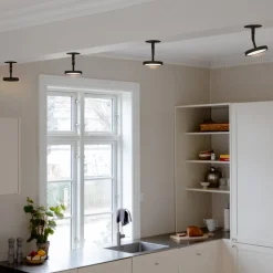 UMAGE LED-spotlight Asteria Spot, Ø 12 cm, sort