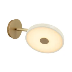 UMAGE LED-væglampe Asteria Short, hvid, 25 cm, stik