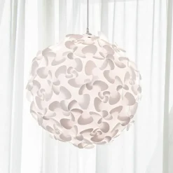 UMAGE Lora Medium hængelampe Ø 45cm ledningssæt hvid