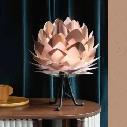 UMAGE Silvia Mini bordlampe kobber, sort trefod