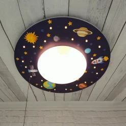 Univers loftlampe med LED-stjernehimmel