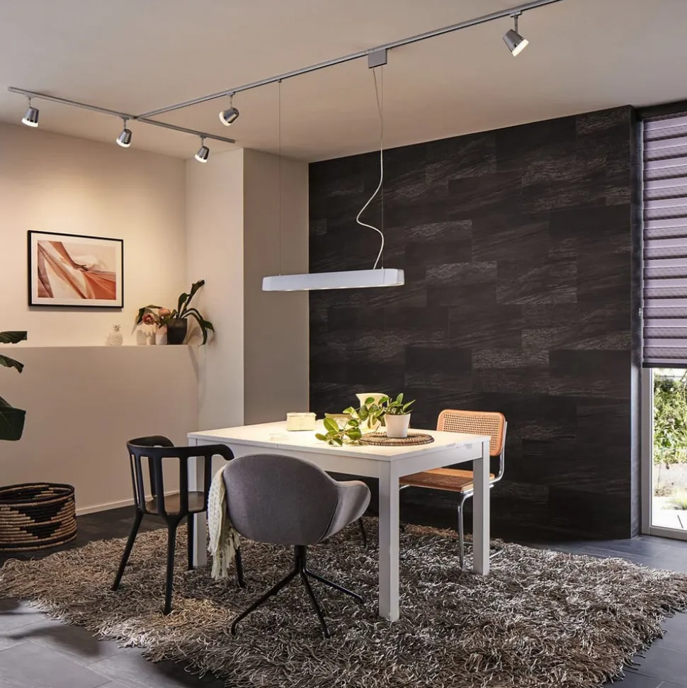 URail LED-spot 3,5 W GZ10 krom mat