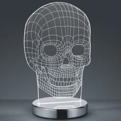 Variabel lysfarve - LED-bordlampe Skull
