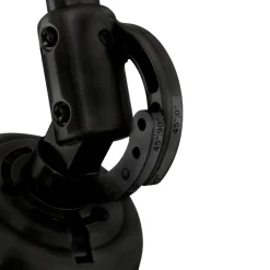 Vedra loftventilator, sort/valnød