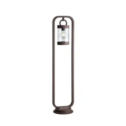 Vejlampen SAMBESI, rustfarvet, højde 100 cm, metal, IP44