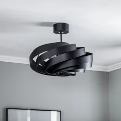 Vento loftlampe, sort, Ø 50 cm, metal, E27