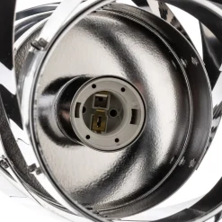 Vento loftslampe, krom nikkelfarvet, Ø 40 cm, metal