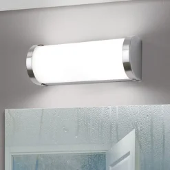 VETI væglampe til badeværelset 25,5 cm i nikkel