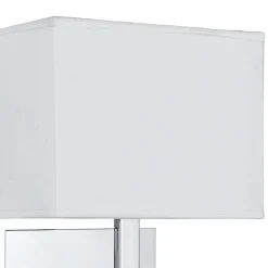 Væglampe 6519 med LED-læselampe, krom