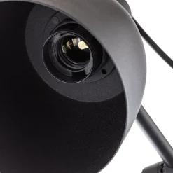 Væglampe 997 med stik, 1 lyskilde, sort