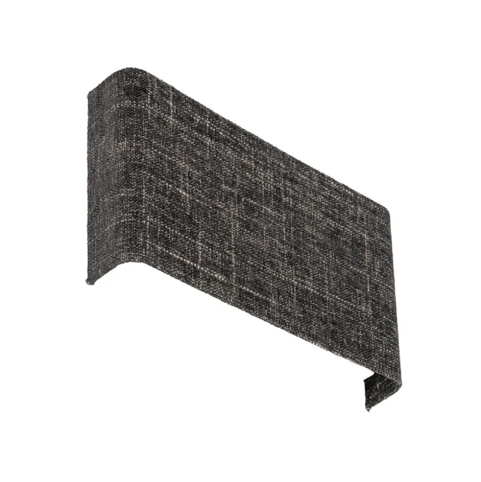 Væglampe Amarela B, sort melange, tekstil, G9