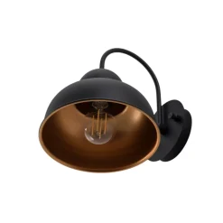 Væglampe Berceste 180-A sort/guld