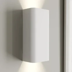 Væglampe Bergen op & ned, hvid