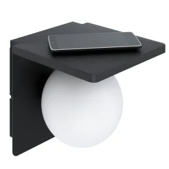 Væglampe Ciglie med QI-ladefunktion