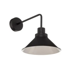 Væglampe Craft I i metal i sort