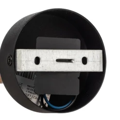 Væglampe Deva Nature, tekstil, træ