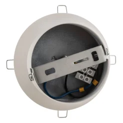 Væglampe Dione, vægbeslag hvid