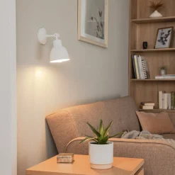 Væglampe Emoti, 1 lyskilde, hvid