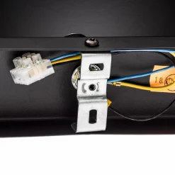 Væglampe Fold med buet skærm i sort