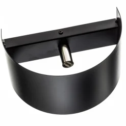 Væglampe Fold med buet skærm i sort