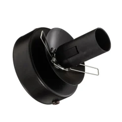 Væglampe Glassy, sort, ravfarvet, glas, E14, Ø 14 cm