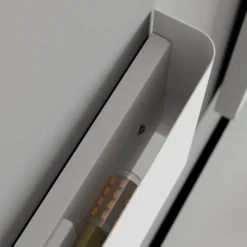 Væglampe Haga, hvid, metal, G9, op/ned, 25,5 cm bred