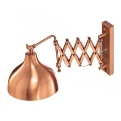 Væglampe HAP-9082-CPR med skærarme, kobber