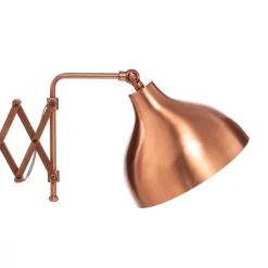 Væglampe HAP-9082-CPR med skærarme, kobber
