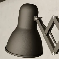 Væglampe Harmony med saksearm, sort