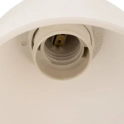 Væglampe Haro med glasskærm, eg/hvid