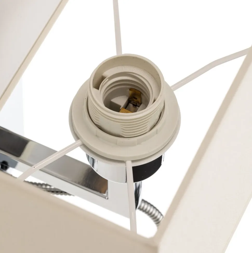 Væglampe Hotel LED, hvid, tekstil, 2 lyskilder, LED-læselampe