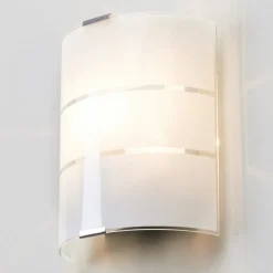 Væglampe i glas Vincenzo