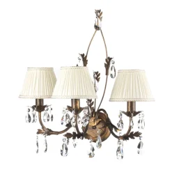 Væglampe Karen 3 lyskilder bronze