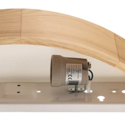 Væglampe Kerio, bredde 40,5 cm, fyr natur