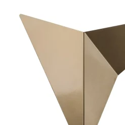 Væglampe Kus, guld, metal, højde 34 cm, G9