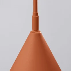 Væglampe LYS, okker, Ø 14 cm, metal, stik, E14