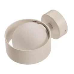 Væglampe Mado i stål, hvid, 1 lyskilde